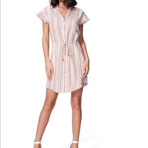 NWT Paige | Jaylin Striped Shirtdress | Small